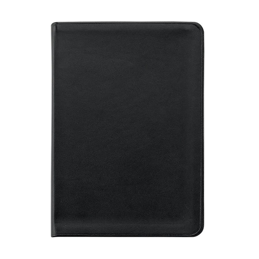 Graphic Image 8 Lined Soft Cover Journal Black Traditional Leather