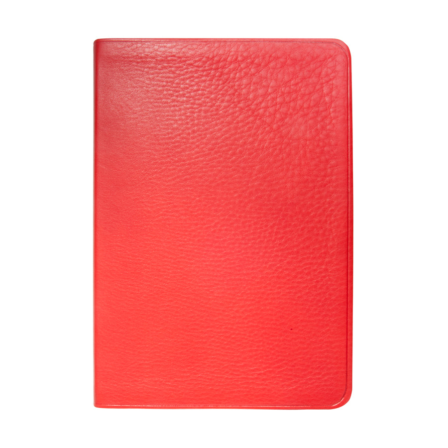 Graphic Image 8 Lined Soft Cover Journal Red Traditional Leather