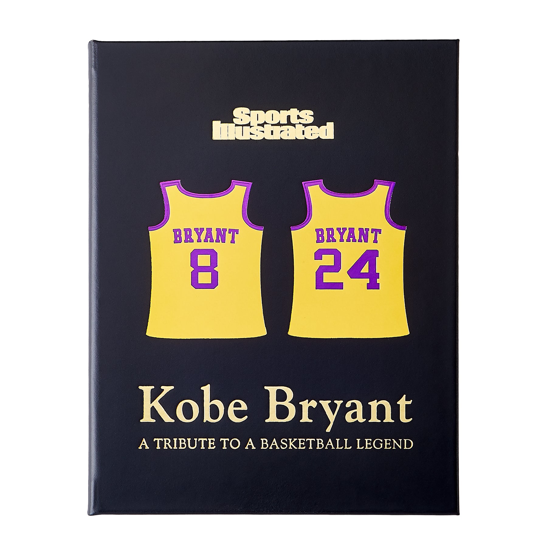Graphic Image Kobe Bryant: A Tribute To A Basketball Legend Black Bonded Leather