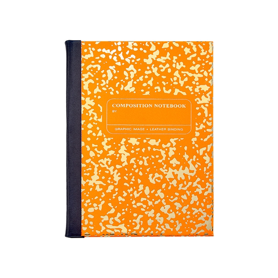 Graphic Image Composition Notebook Neon Orange/Gold