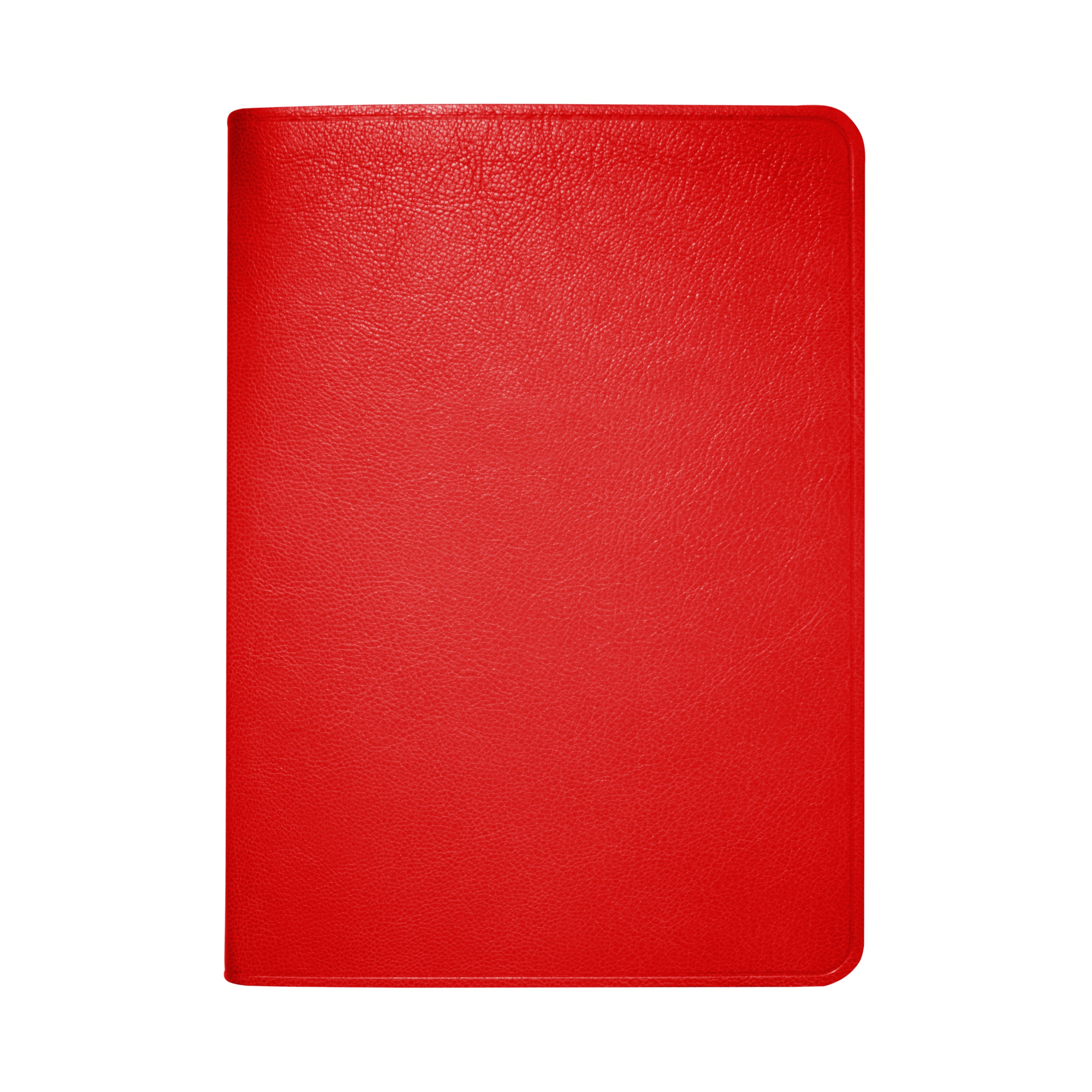 Graphic Image 7 X 5 Medium Travel Journal Red Goatskin Leather