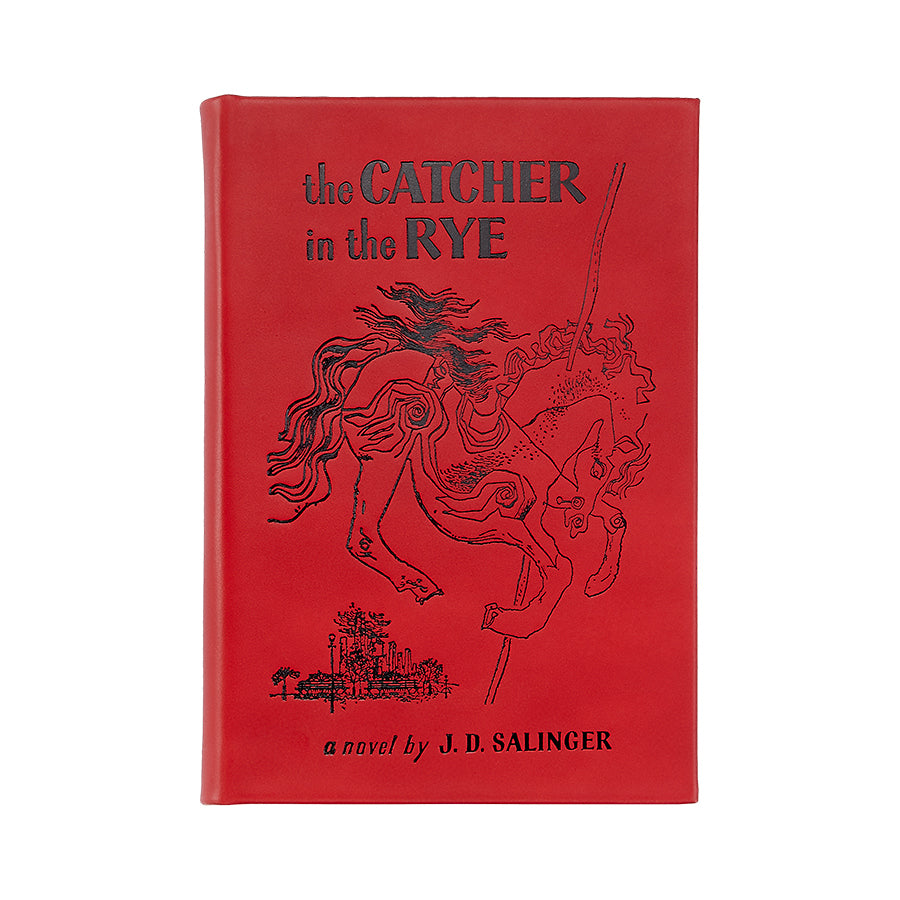 Graphic Image The Catcher In The Rye Red Bonded Leather