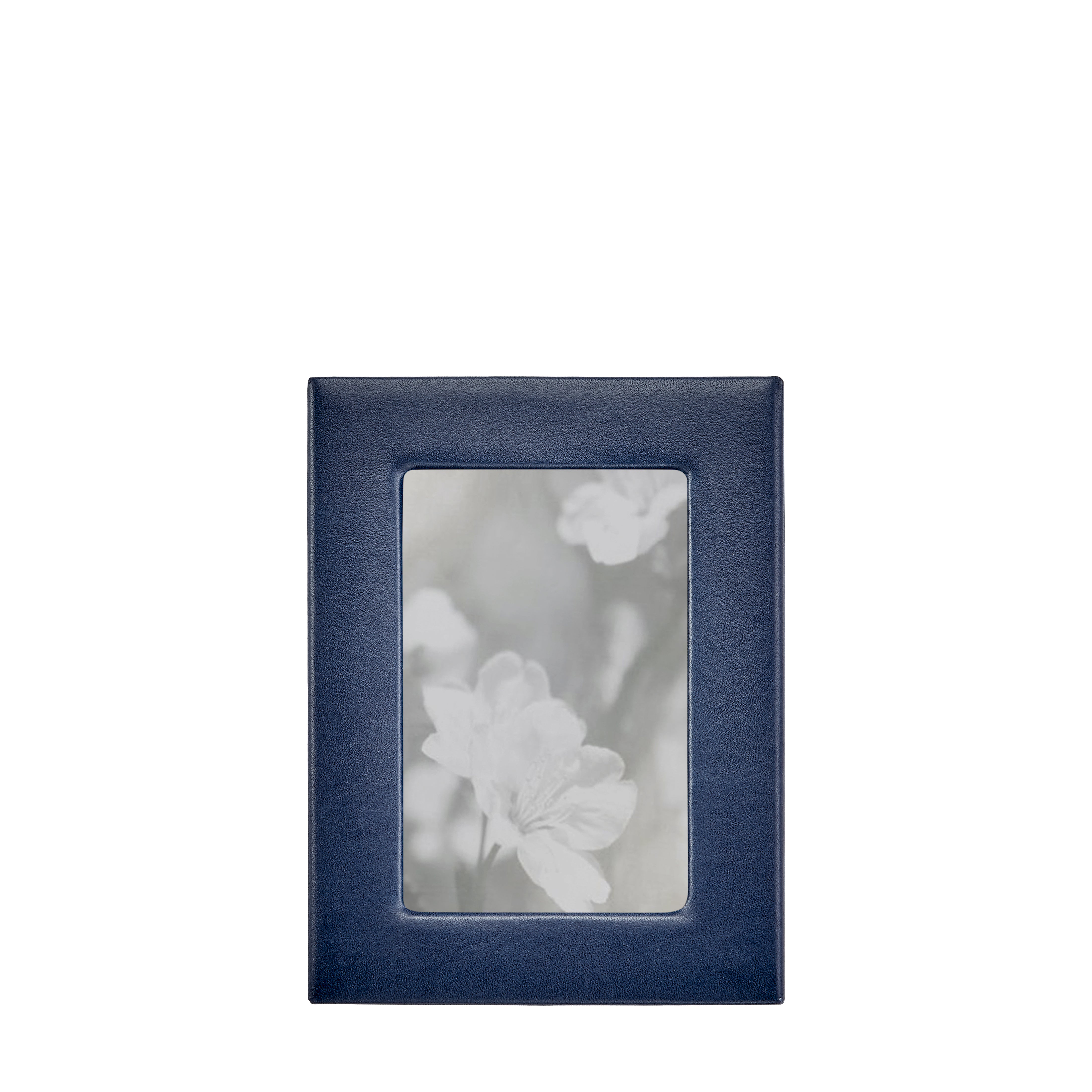 Graphic Image 4 X 6 Studio Frame Blue Traditional Leather