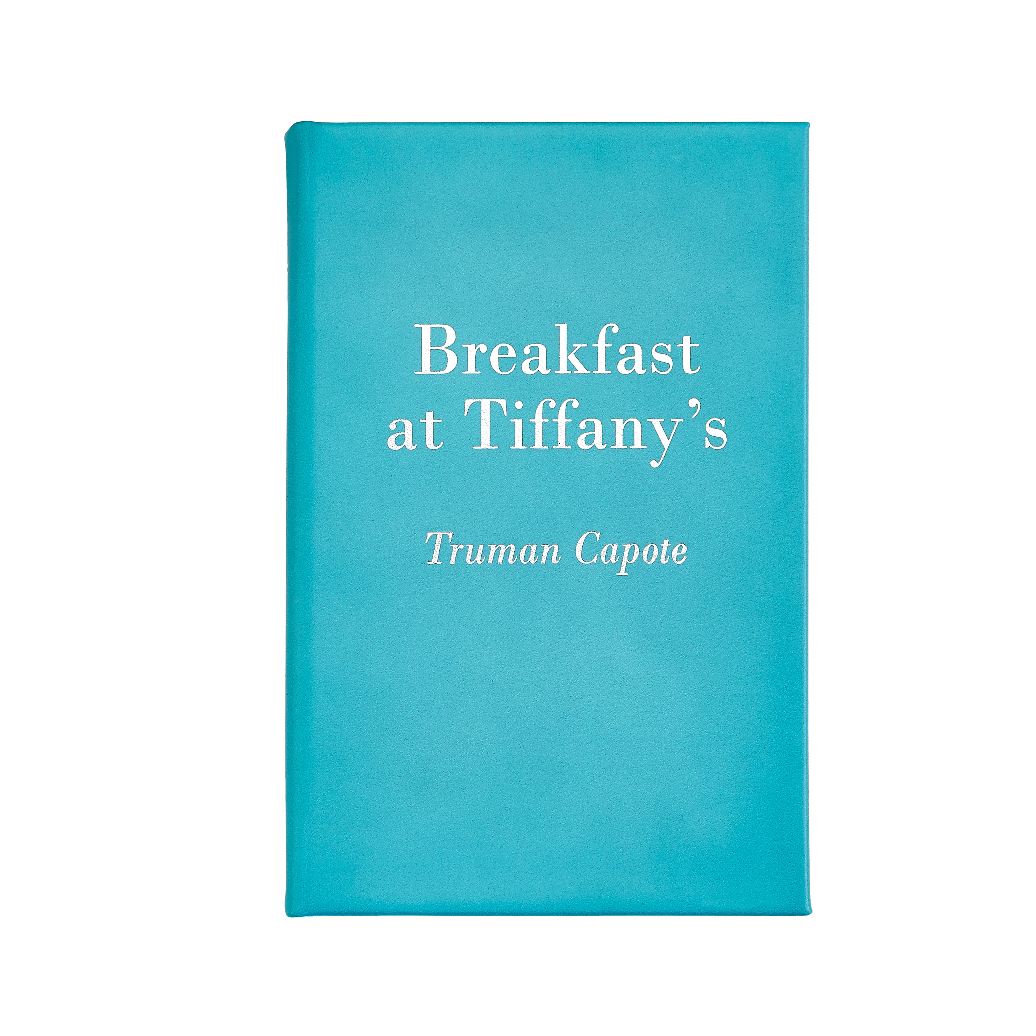 Graphic Image Breakfast At Tiffany's Robin's Egg Blue Bonded Leather