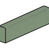 Color Collection Ceramic Pencil Trim Olive Green