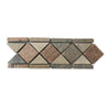 Picture of Copper Slate 4x12" Tumbled Border Tile