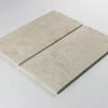 Ivory Travertine Tumbled Exterior Pool Paver 8X16" 1 1/4"