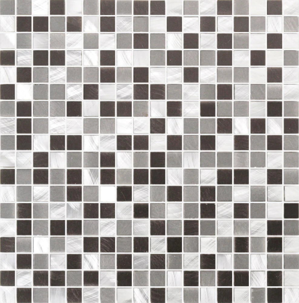 Mythos Grey Mini 11.75" x 11.75" Mosaic Tile