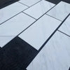 Oriental White Deep-Beveled Wall and Floor Tile 3x6"