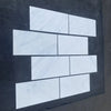 Oriental White Deep-Beveled Wall and Floor Tile 3x6"