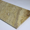 Scabos Travertine Tumbled Exterior Pool Coping 6X12" 1 1/4"