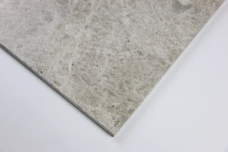Tundra Gray Marble Tumbled Wall and Floor Tile 6x6"