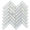 Volakas 4 3/4”x12” Honed Marble Baseboard Liner Trim Tile 1”x4”