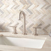 Angora Herringbone 1”x3” Mosaic Tile