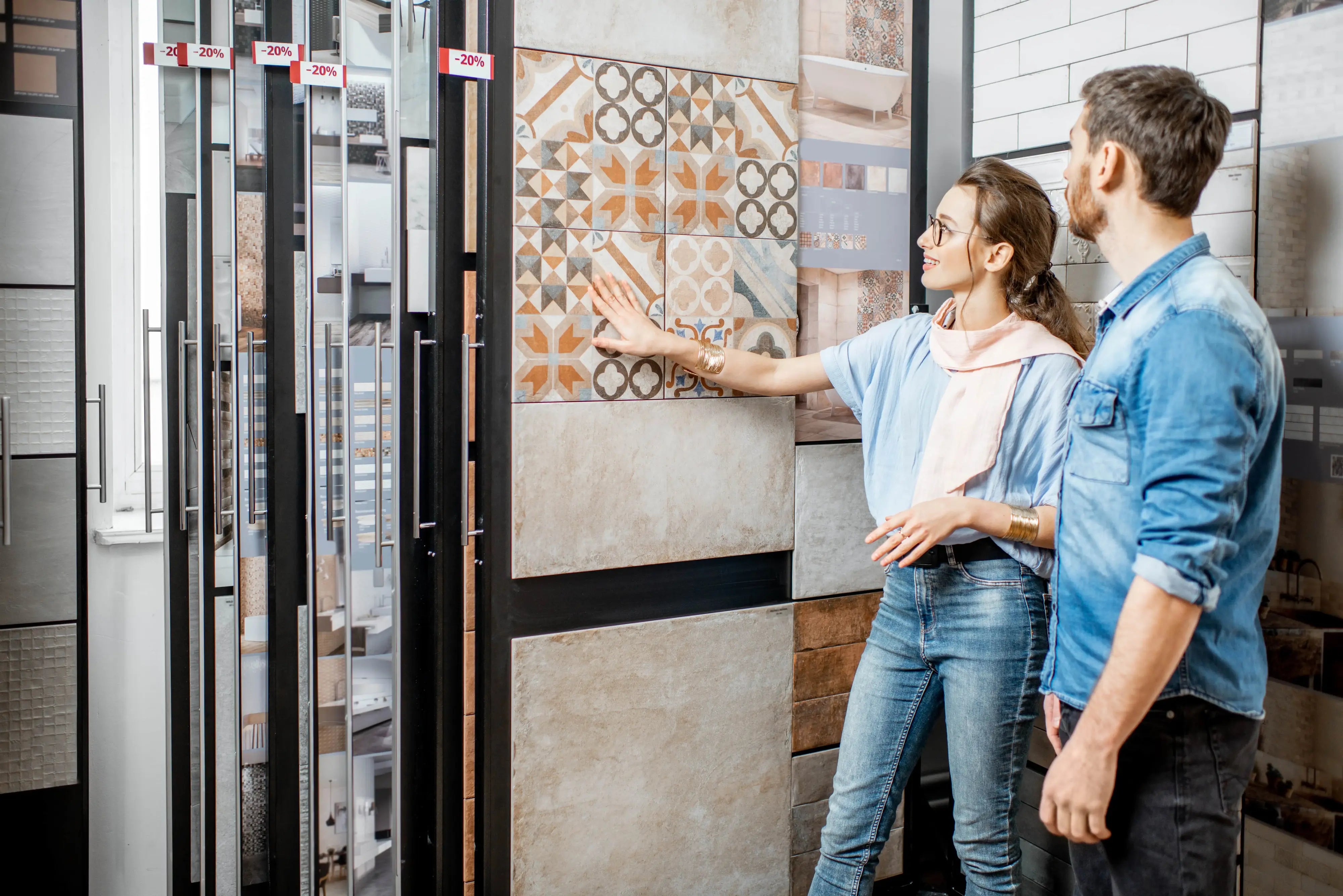 Azulejos de cerámica para pared