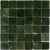 Forest Zellige 2”x2” Square Mosaic Wall Tile