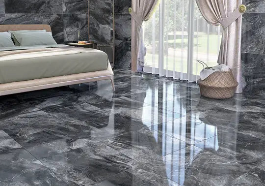 Hermitage Grey Polished 24X48 Wall And Floor Tile