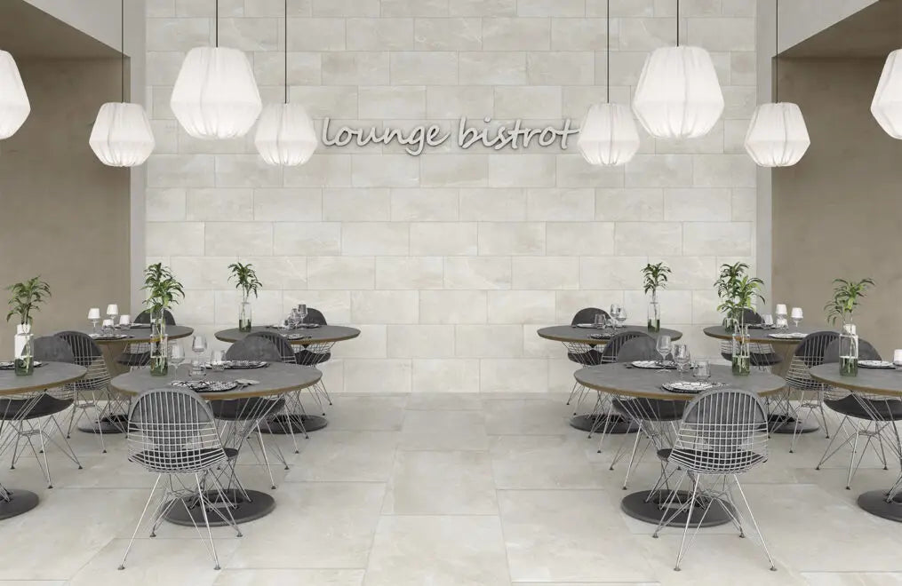 Iroc White Matte 24X48 Wall And Floor Tile