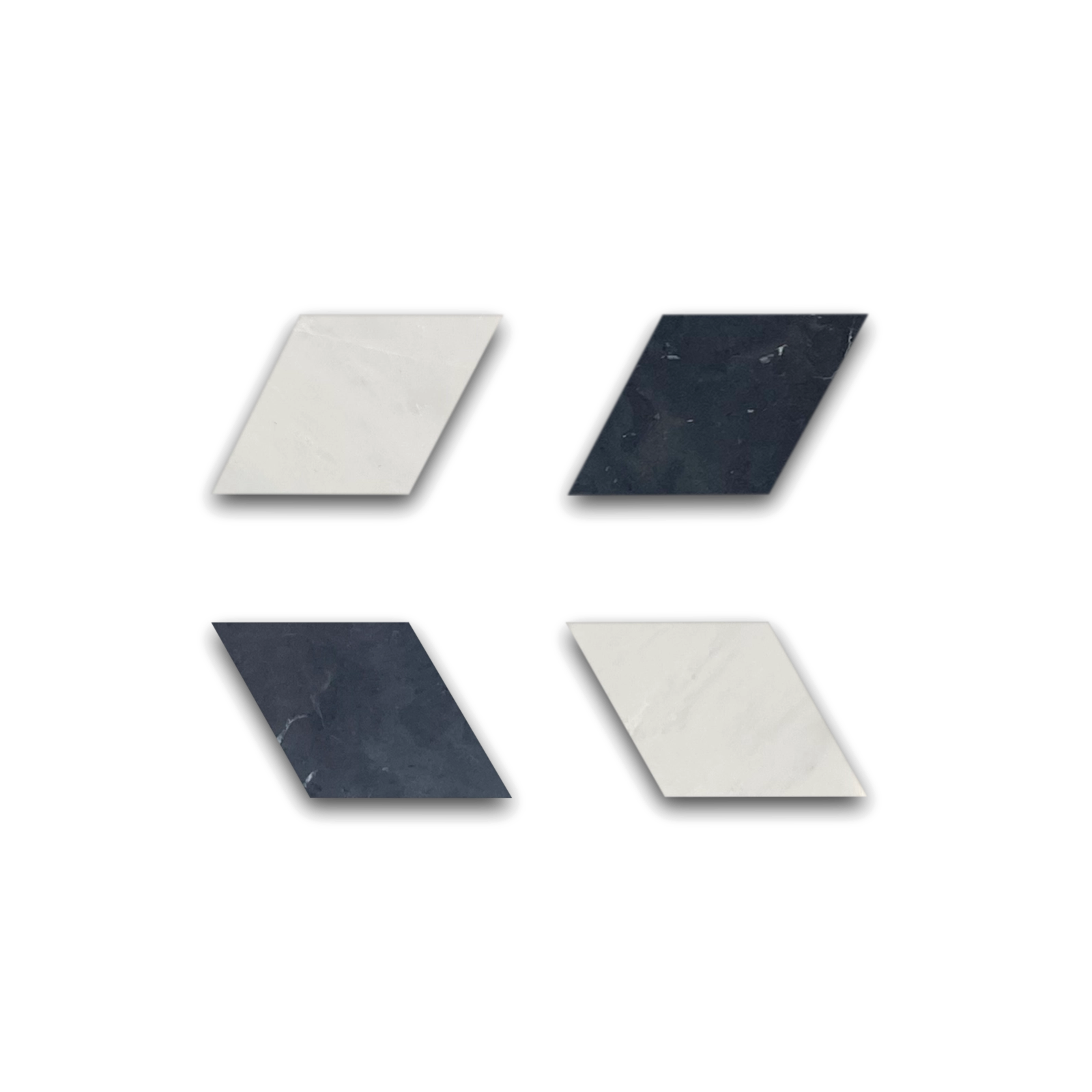Stellare with Oriental White and Nero Marquina Marble