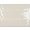 Artesano 3”x12” Ceramic Wall Tile Glazed Biscuit