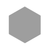 Block 5”X6” Hexagon Matte Porcelain Wall and Floor Tile Acero