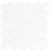 CC Frames 4”x12” Glazed Ceramic Wall Tile White