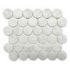 CC Mosaics + 2” Dots 12”x12” Porcelain Mosaic Tile Matte Carrara