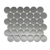 CC Mosaics + 2” Dots 12”x12” Porcelain Mosaic Tile Matte Grey