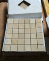 Crema Marble Square Mosaic Tile 2x2"