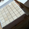 Crema Marble Square Mosaic Tile 2x2"