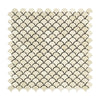 Crema Marfil Polished Fish Scale Mosaic Tile