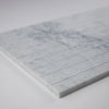 Carrara Italian White Marble Bamboo Textured Wall Tile 12" x 24" - Honed