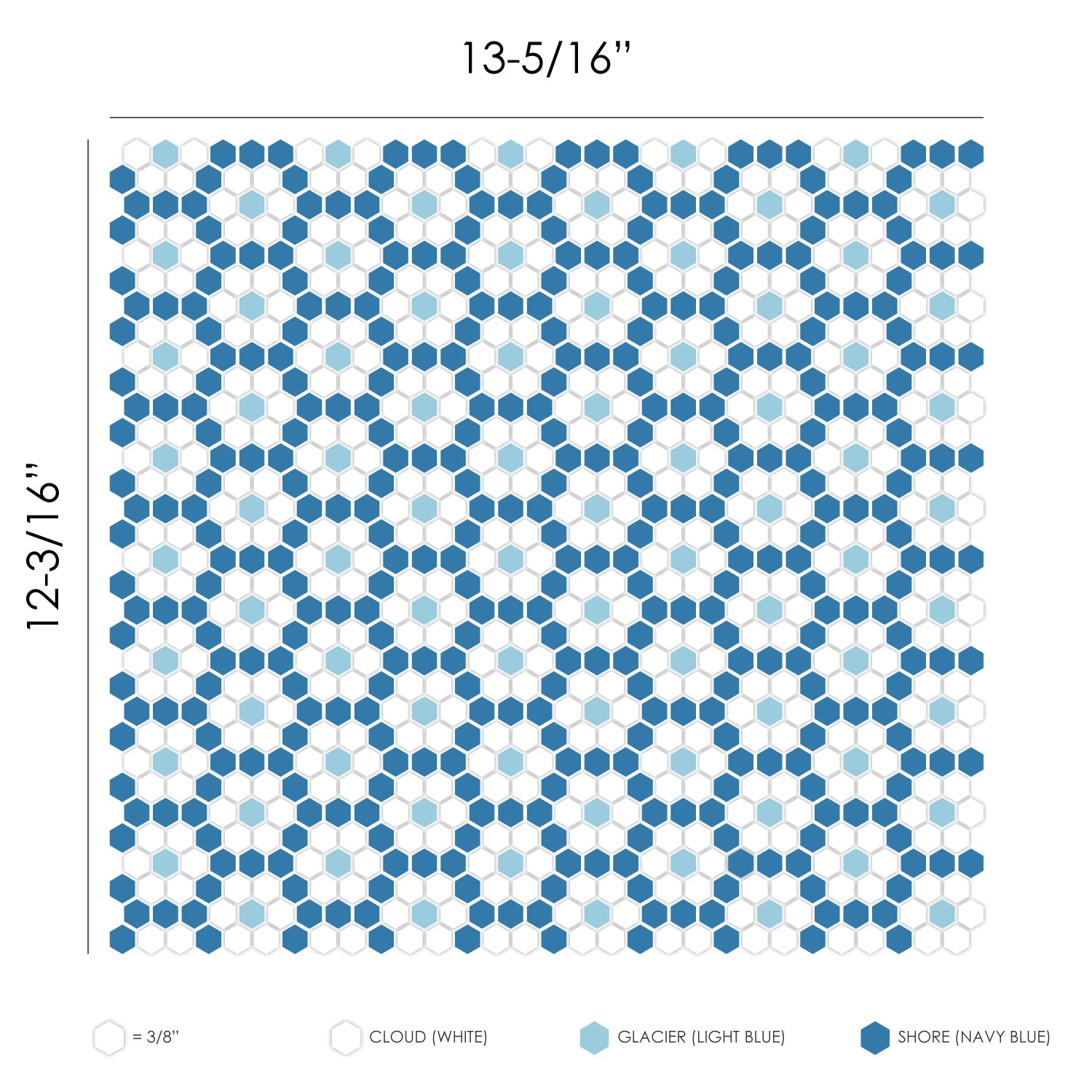 Dijon Geometro Backsplash Wall & Floor  Mosaic