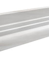 Bianco Dolomite Polished Single Chair Rail Trim Tile 2"x12"