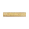 Gold Travertine Honed Quarter Round Trim Tile 1"x6"