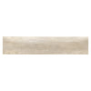 Beige Wood Look Brushed Italian Porcelain Tile 3" x 18"