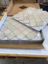 Crema Marfil Polished Arabesque Mosaic Tile