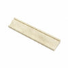 Ivory Travertine Honed Crown Trim Tile 1/2x12" 2"