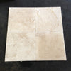 Ivory / Light 18" X 18" Unfilled, Brushed & Chiseled 