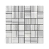 Marmara Marble Polished Square Mosaic Tile 2x2"