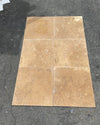 Noce Travertine Filled & Honed Wall and Floor Premium Tile 18x18"