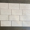 Noble White Cream Polished Wall and Floor Tile 18x36"