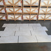 Noble White Cream Polished Wall and Floor Tile 18x36"