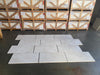 Noble White Cream Polished Wall and Floor Tile 18x36"