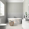 Orion White Glazed Porcelain Wall and Floor Tile view 2