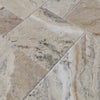 Philadelphia Travertine Brushed & Chiseled Versailles Floor Tile