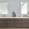 Python Geometro Backsplash Wall & Floor Mosaic