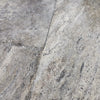 Silver Travertine Brushed & Chiseled Versailles Floor Tile