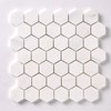 Bianco Dolomite Polished Hexagon Mosaic Tile 2"x2"