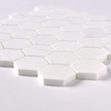 Bianco Dolomite Polished Hexagon Mosaic Tile 2"x2"